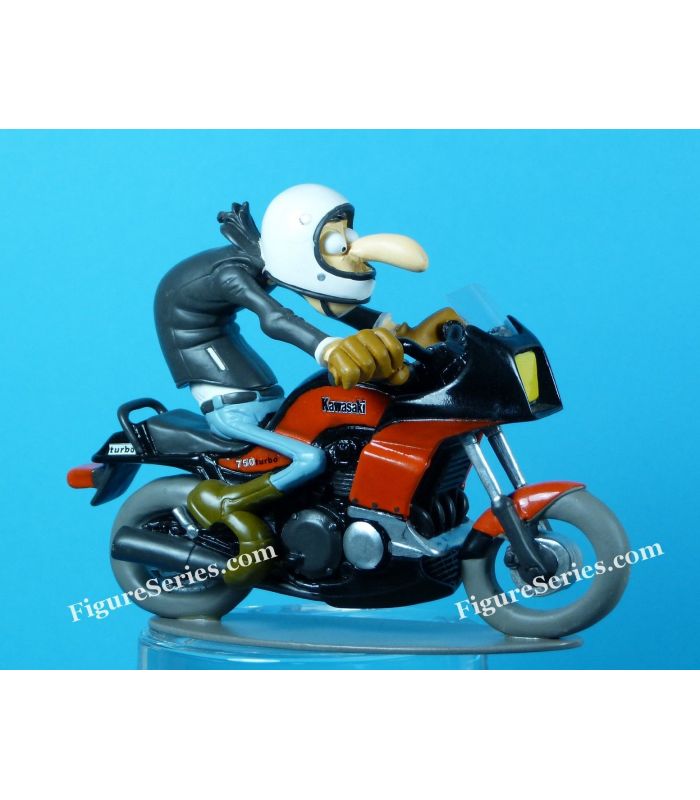 moto kawasaki figurine