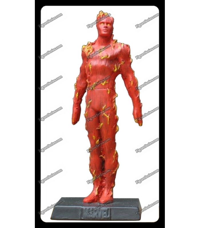 Abbildung Fuhren Die Fackel Marvel Statue Fantastische 4 Menschliche Fackel