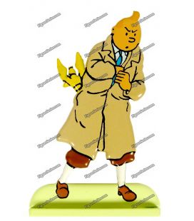 Tintin figurine and the OTTOKAR Scepter in lead