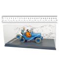 TINTIN the JEEP WILLYS blue Moon Objective