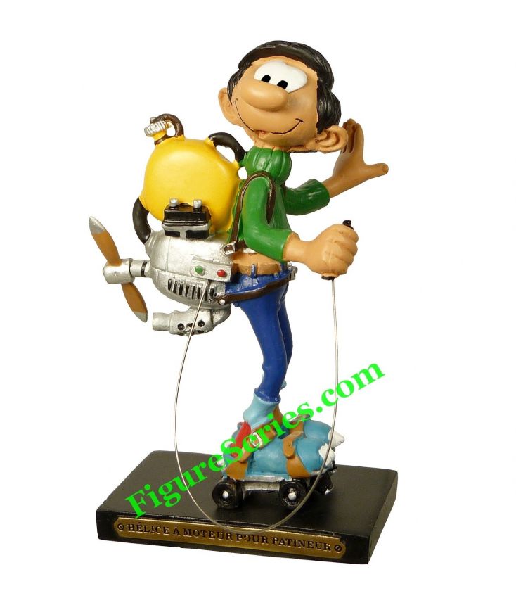 Gaston Lagaffe Figure Figure Figuren Pee Wee Herman The Gaffe Roller Skates