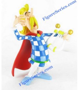 Resina cacofonix la figurina di raccolta di asterix Bard