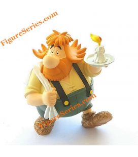 PETISUIX Stagna svizzera Asterix statuetta in resina