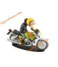 Resina di MOTO GUZZI 750 V7 sport figurina Joe Bar Team