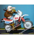 600 HONDA XR enduro motorfiets beeldje hars Joe Bar Team
