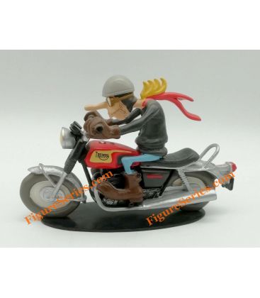 Resina de figurita Joe Bar Team triunfo 750 BONNEVILLE de motos