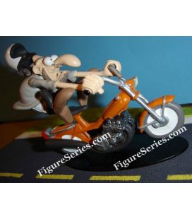 Figurine Joe Bar Team MOTOBECANE 50 gonfie ciclomotore