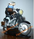 JOE BARRA DE EQUIPO resina estatuilla de la motocicleta BMW R90 R90 / 6 Figura