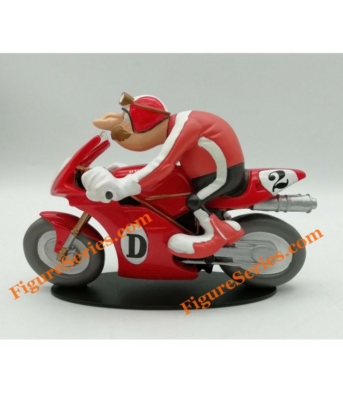 FIGURINE JOE BAR TEAM NORBERT LINE DUCATI 916 EN RESINE 1/18 MOTO BIKE 